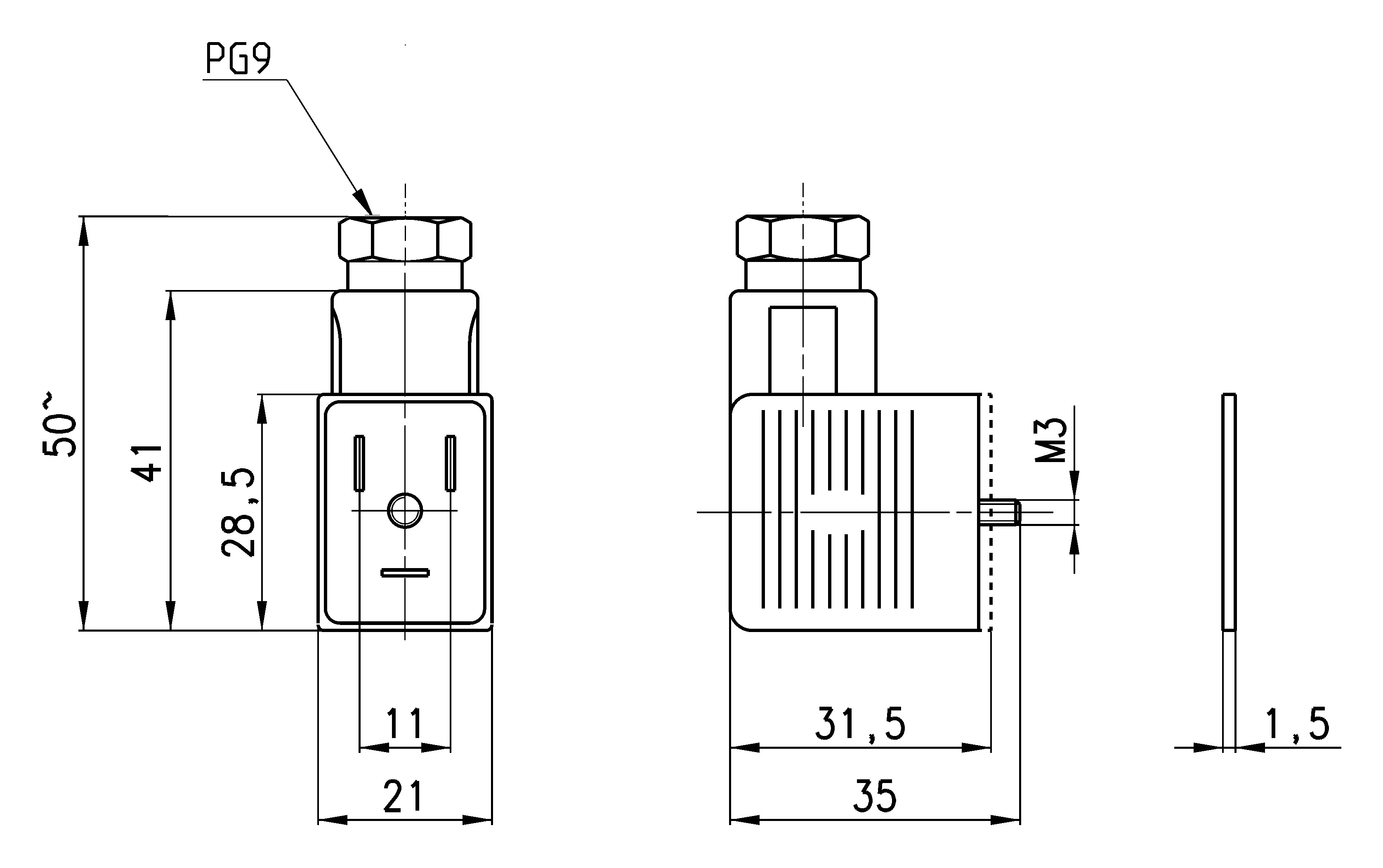 CONNECTOR FOR PNEUMATIC COIL.-2