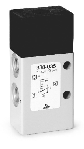 PNEUMATIC CTL VALVE 3BAR 3/2 MONOSTABLE 1/4