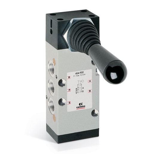 MANUALLY OP. VALVE- LEVER 5/2 MONOSTABLE 1/4