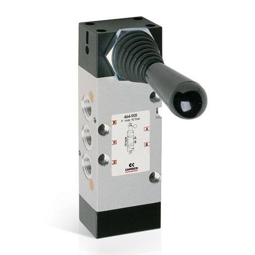 MANUALLY OP. VALVE- LEVER 5/3 MONOSTABLE 1/4