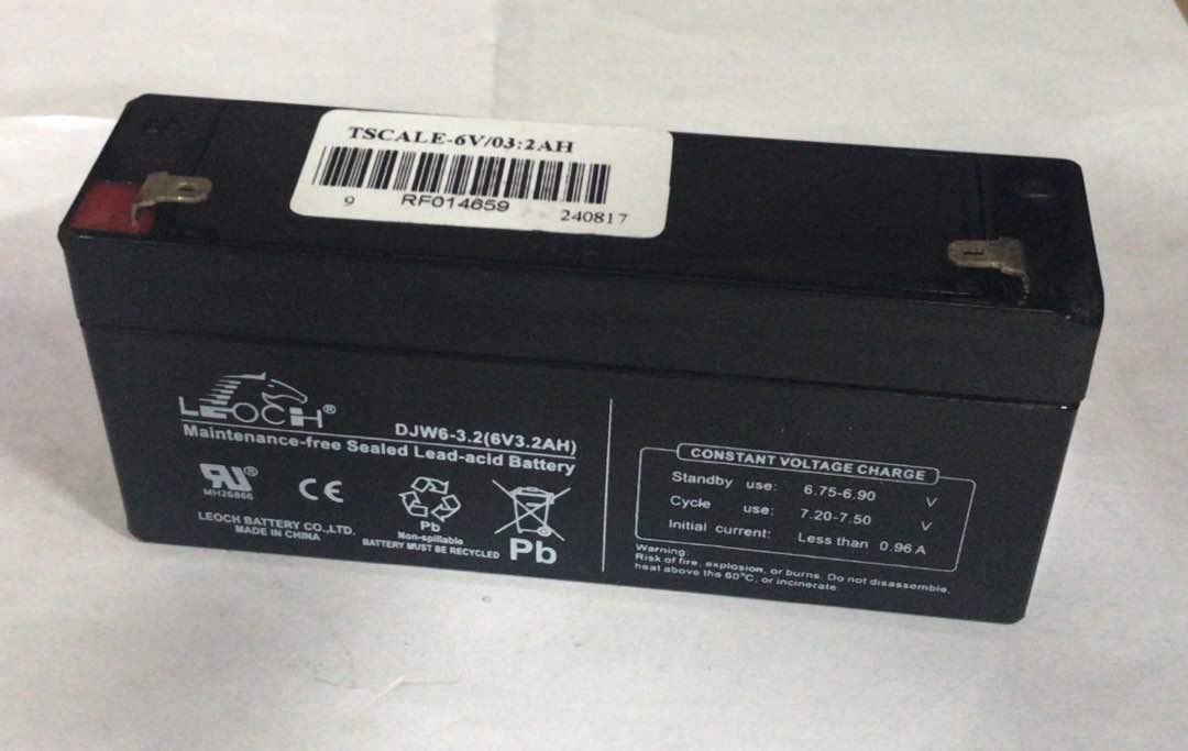 TSCALE BATTERY 6V / 3.2 AH for SW
