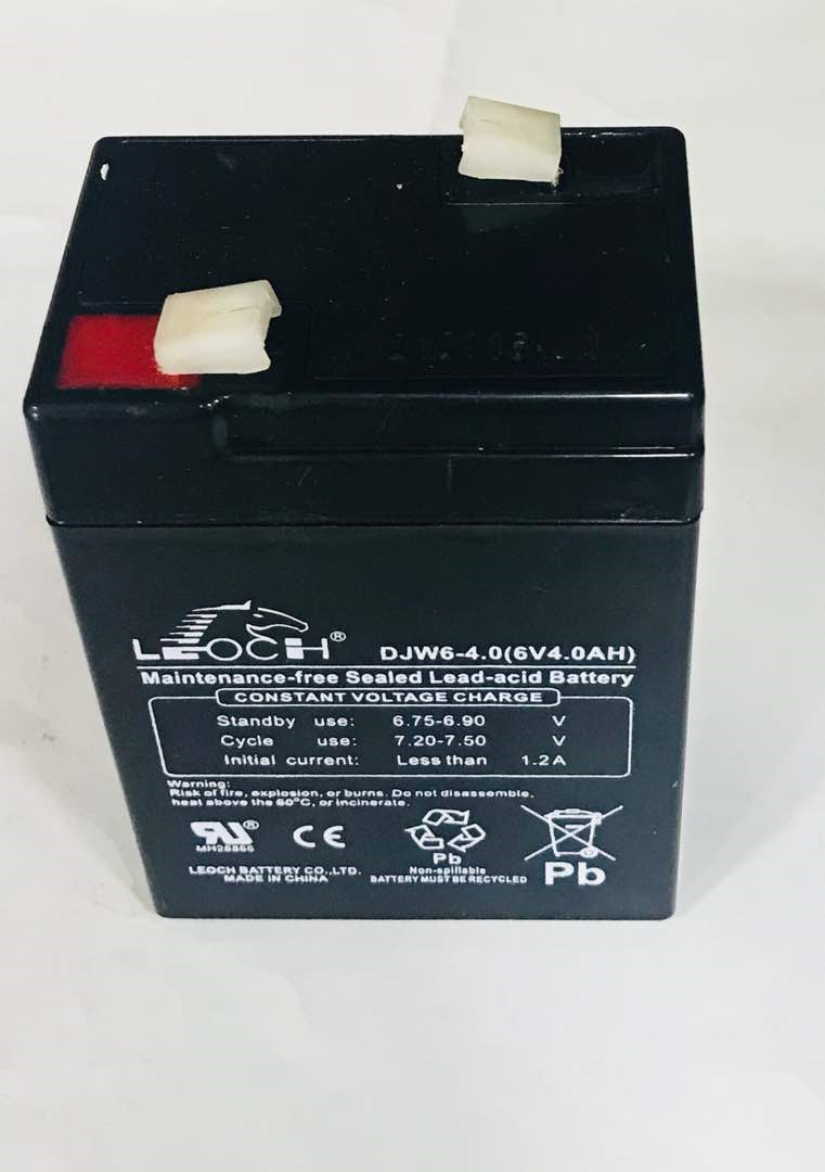 TSCALE BATTERY 6V / 4 AH for BW & KW