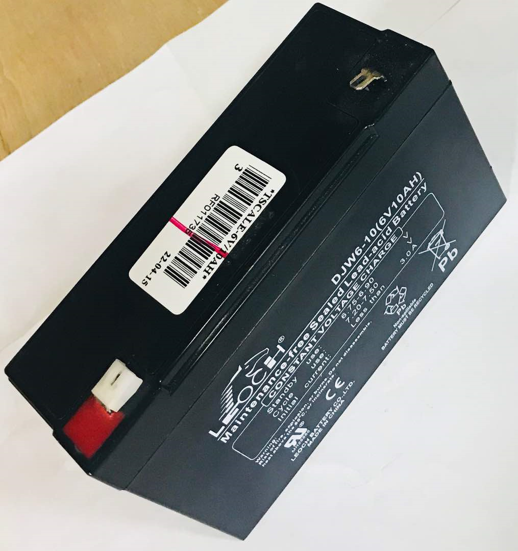 TSCALE BATTERY 6V / 10 AH for TM-B