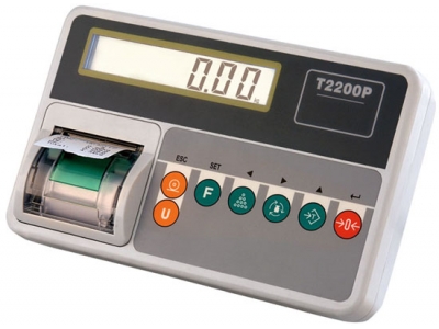 WEIGHING INDICATOR WITH PRINTER