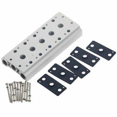 MANIFOLD FOR VALVE SERIES 2 5 PORTS 4 ELEMENTS