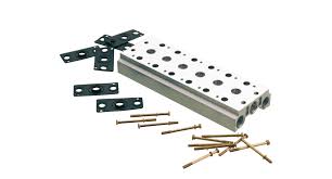 MANIFOLD FOR VALVE SERIES 3 5 PORTS 6 ELEMENTS