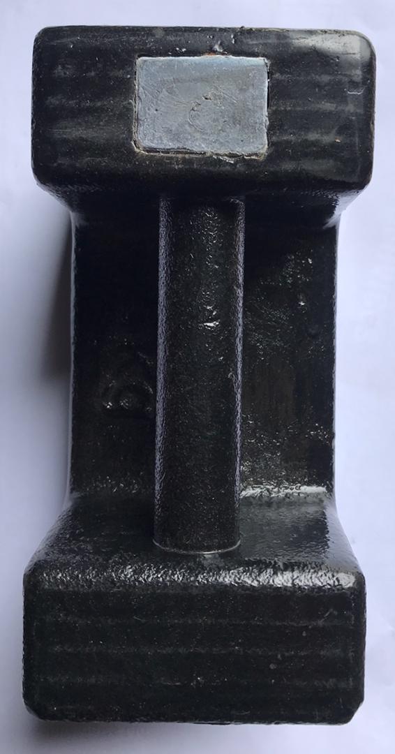CAST IRON PAINTED WEIGHT 5KG